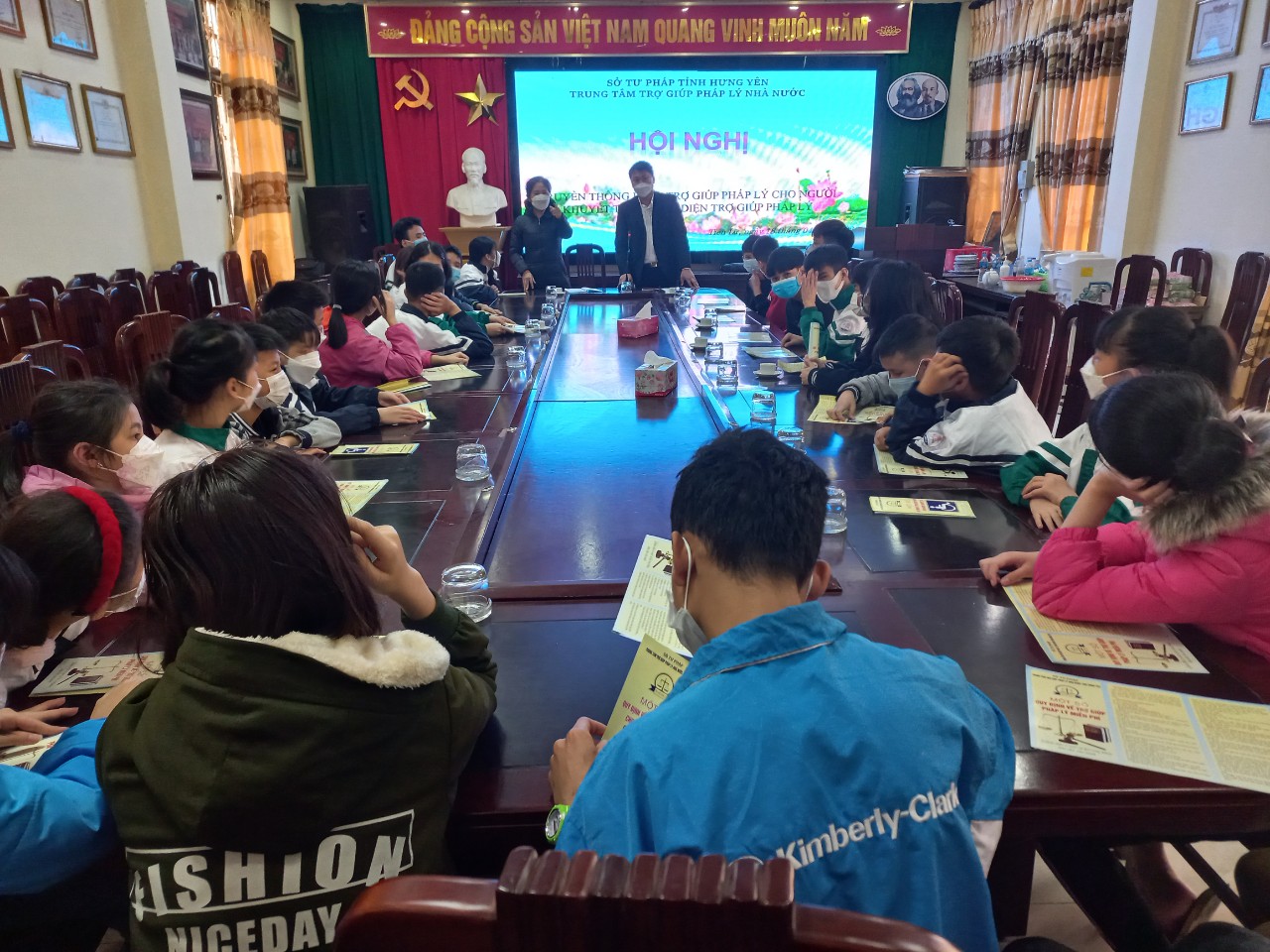 Ảnh: Truyền thông về TGPL cho đối tượng là trẻ em khuyết tật năm 2022
